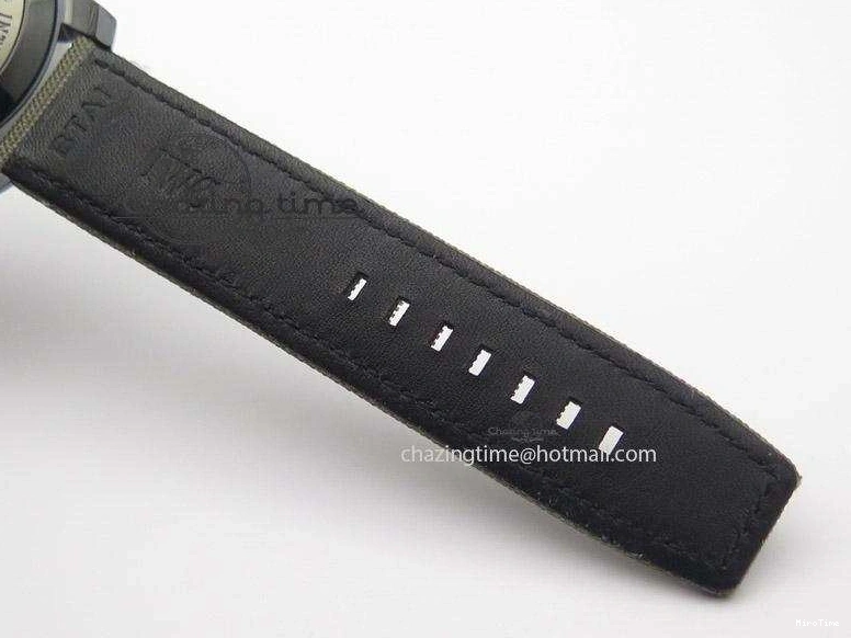 MIROTIME 0119 Pilot Top Gun Miramar IWC388002 ZF 1:1 Best Edition Ceramic Case On Nylon Strap A Practical 7345